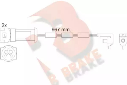 Контакт (R BRAKE: 610069RB)